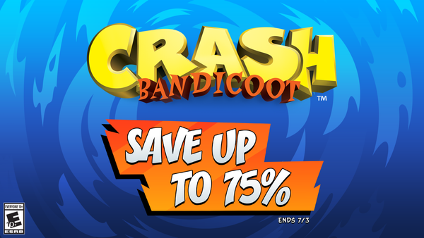 Get your Crash on… cheaply, as he celebrates 20 million units sold