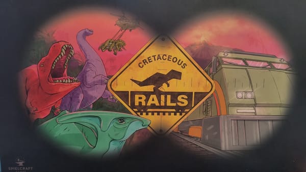 Cretaceous Rails preview — Dinosaur choo-choo!