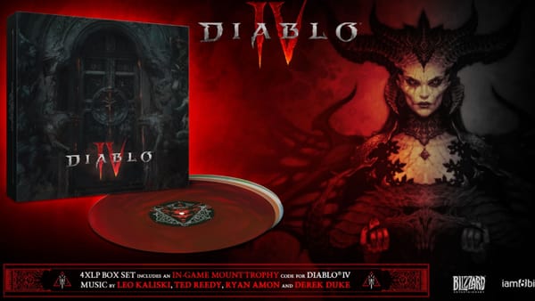 iam8bit and Blizzard Entertainment unveil massive four-disc Diablo IV vinyl soundtrack