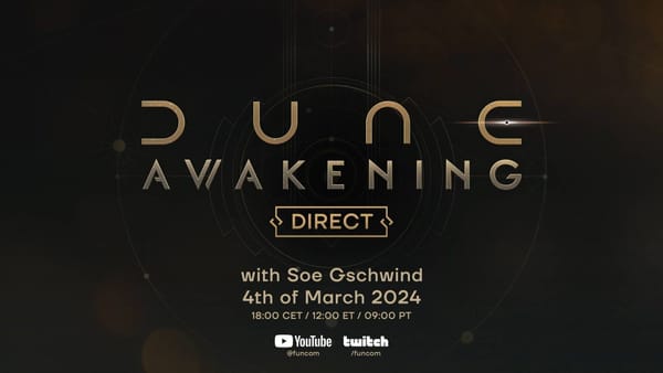 Dune: Awakening getting a showcase of two new trailers on March 4th