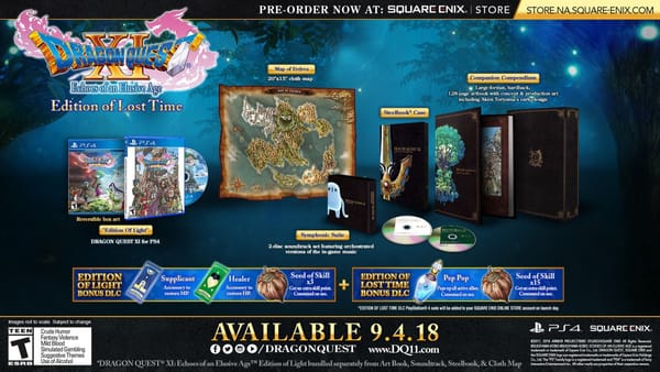 Dragon Quest XI special edition announced ahead of September 4 release