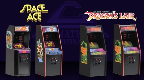 New Wave Toys just announced new additions to their Replicade lineup including Space Ace and a redesigned Dragon’s Lair