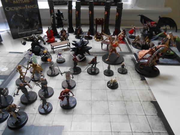 An Early Look at Pathfinder Battles: Crown of Fangs Miniatures