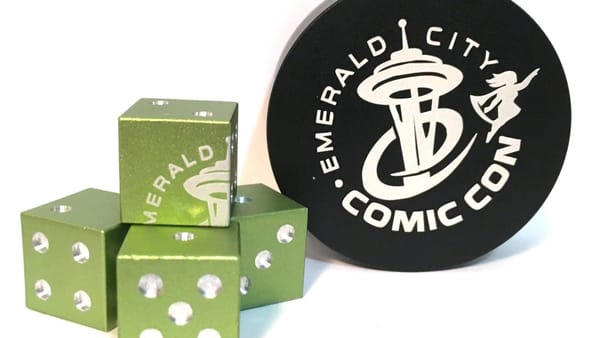 Try your luck and get this exclusive set from Level Up Dice this weekend at Emerald City Comic Con