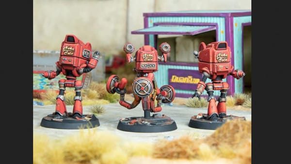 Modiphius launches new games and miniatures this April, including Fallout miniatures