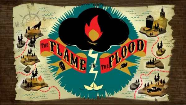 Surviving on the river of The Flame in the Flood