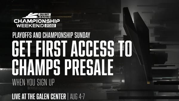 ICYMI: Call Of Duty League 2022 Champs returns to LA, and you can sign up for ticket pre-sales