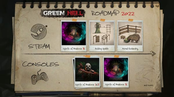 Green Hell 2022 roadmap revealed, includes details on the Spirits of Amazonia Part 3