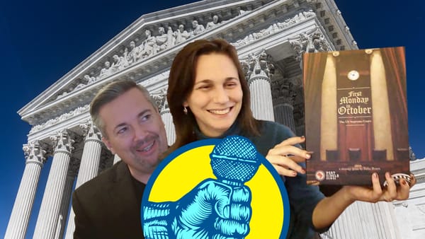 Talia Rosen and Jason Matthews are bringing the Supreme Court to the table—Tabletop Throwdown S1E16