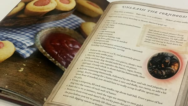 Hey. Hey. Do you wanna make a funnel cake? — Hearthstone Innkeeper’s Tavern Cookbook