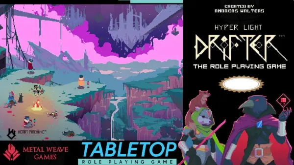 Hyper Light Drifter receiving the tabletop RPG treatment, Kickstarter campaign now live