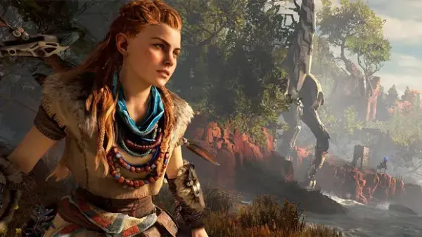 Woman vs. machine — Horizon Zero Dawn