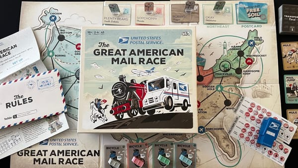 USPS: The Great American Mail Race review – Not Rain, Sleet, Snow, or Hail can put a damper on this game!