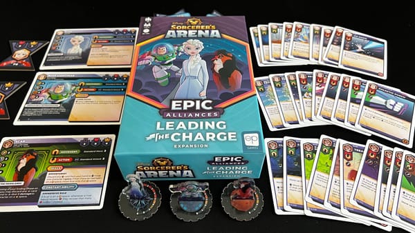 Disney Sorcerer’s Arena: Epic Alliances – Leading The Charge expansion review – Be prepared to head into the unknown infinity and beyond.