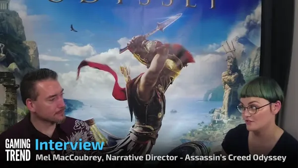 We interview Mel MacCoubrey, Narrative Director of Assassin’s Creed Odyssey