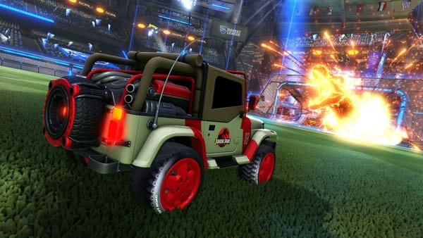 Life finds a way with the Jurassic World Car Pack coming to Rocket League on June 18th