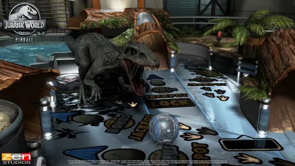 Walk with dinosaurs as Pinball FX3 welcomes players to Jurassic World