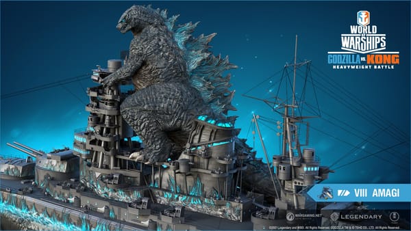 The battle of the century is heading to World of Warships with Godzilla and Kong ships