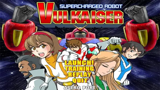 Running on rose-colored fumes — Supercharged Robot VULKAISER review