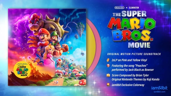 The Super Mario Bros Movie soundtrack heads to vinyl, CD, cassette, and digital