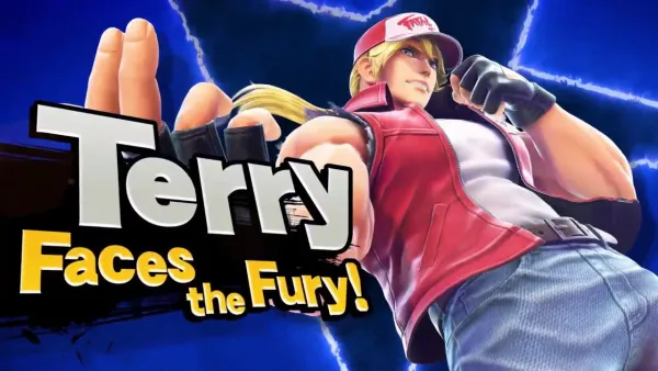 This fury is fatal as Terry Bogard heads to Super Smash Bros. Ultimate today