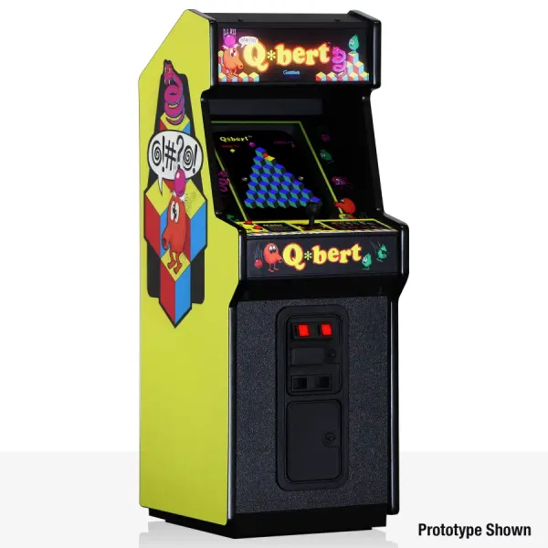 New Wave Toys announces a 1/6th scale Q*Bert RepliCade releasing during Q4 2021!