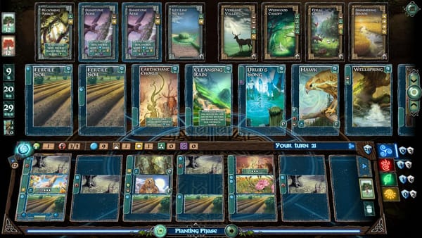 Deck-building digital card game Mystic Vale now available on Steam