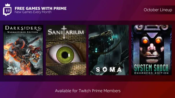 Get your scares on a budget with this month’s Twitch Prime games