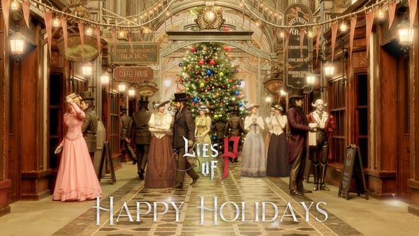 Lies of P celebrates a successful year with discounted prices on PC and PlayStation and a Holiday Card