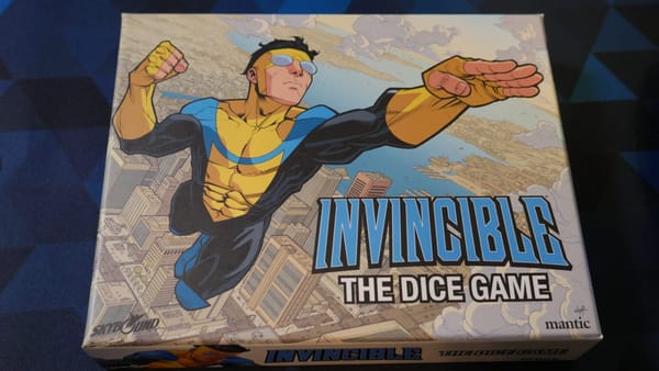 Invincible The Dice Game review — A brutal push-your-luck game