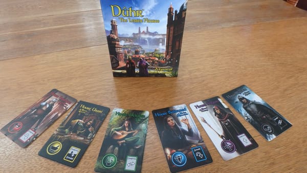 Dûhr:  The Lesser Houses review— Small box, big promise