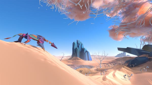 Bend, fold, and shape creatures and environments in VR as you explore Paper Beasts coming soon