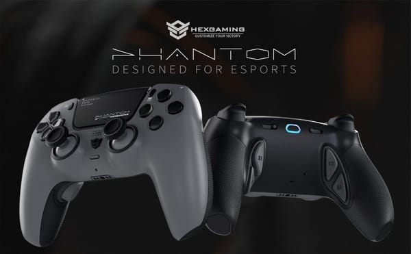 HexGaming reveals brand new style of PS5 Pro controller – The Phantom – Kickstarter is now live