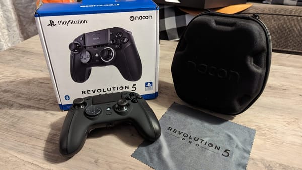 Unboxing the new NACON Revolution 5 Pro controller for PS5, PS4, and PC