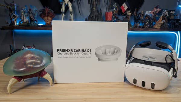 PrismXR Carina D1 Charging Dock for Quest 3 review — finally, cordless!