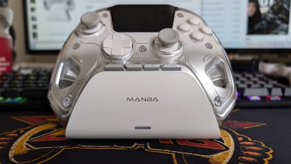 ManbaOne Interactive Screen wireless gaming controller review — One of a kind