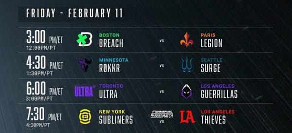 Call Of Duty League Stage 1/Week 2/Day 1 preview — What we think going in