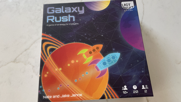 Galaxy Rush review — 2 player race through the cosmos