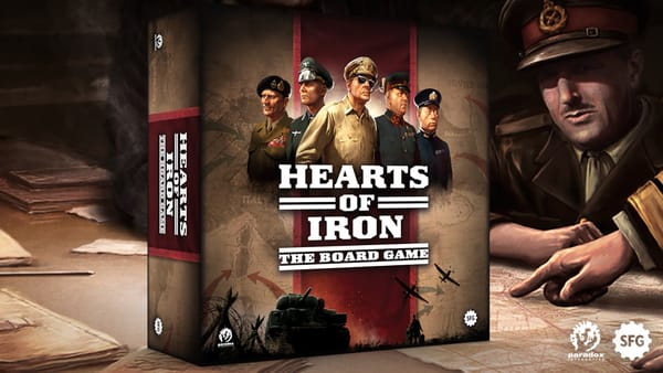 Steamforged Games reveal Hearts of Iron: The Board Game