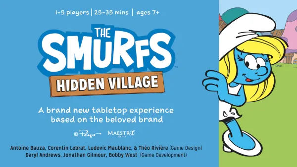 Maestro Media to Launch New Tabletop Game Based on The Smurfs