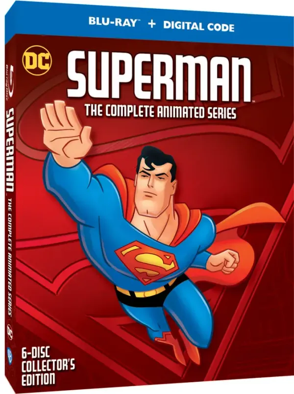 Superman: The Complete Animated Series is heading to blu-ray for the show’s 25th anniversary