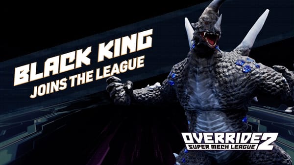 Override 2: Super Mech League gets Black King for its next ULTRAMAN DLC character