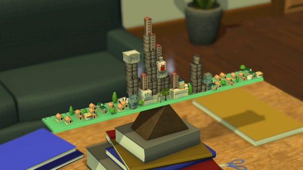 Tinytopia review — Wacky tilt shift city construction