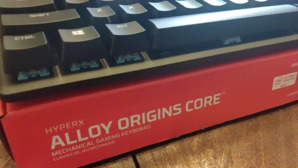 Armored tenkeyless action — HyperX Alloy Origins Core keyboard review