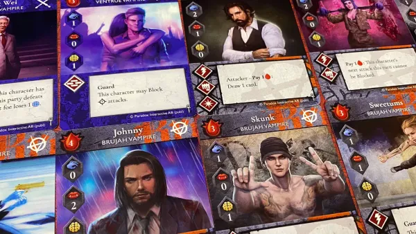 Vampire The Masquerade: Rivals Card Game review — Dance the danse macabre