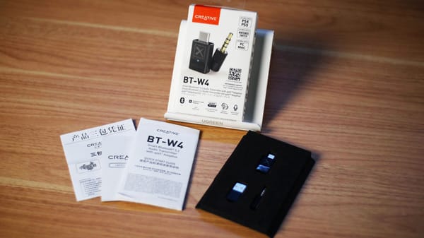 Creative Labs BT-W4 review — Bridging your tech to the next generation