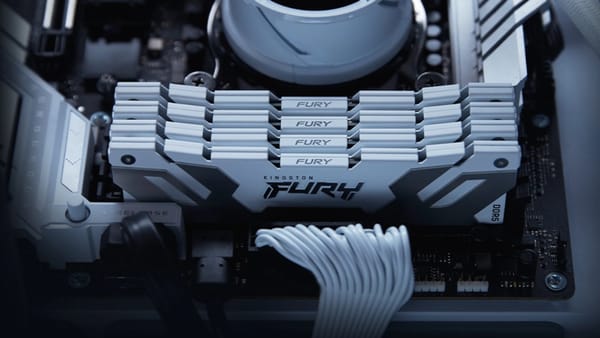 Kingston FURY Expands the Look of DDR5 Lineup with White Heat Spreader