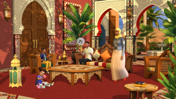 It’s Morocco mania with The Sims 4 Courtyard Oasis Kit next week