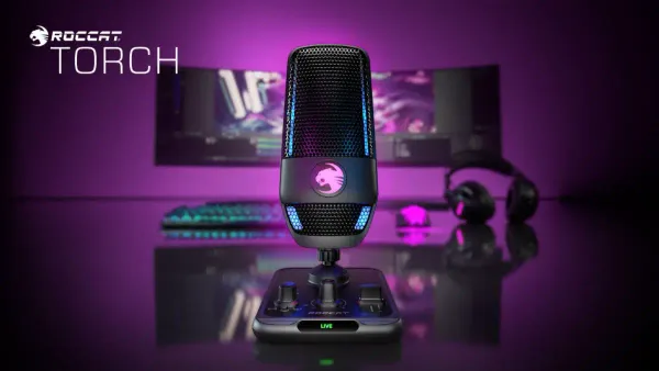 ROCCAT reveals new studio-quality USB microphone for streamers, aspiring content creators