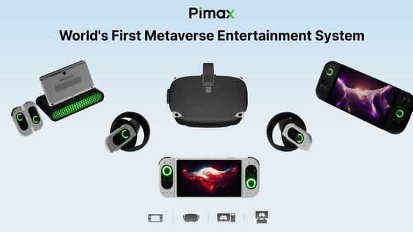 Pimax surprises with a crazy handheld / VR / set-top / portable PC combo at Frontier 2022